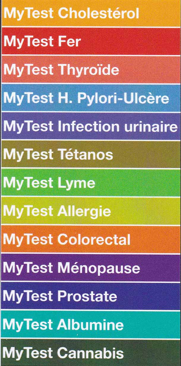 liste tests Mylan